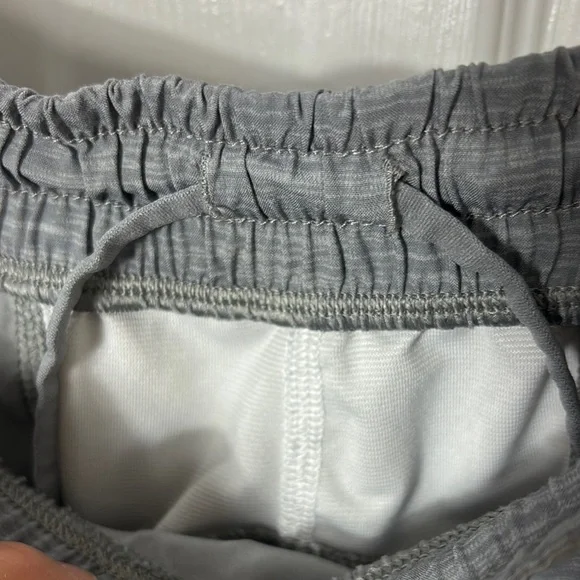 lululemon men’s Gray Athletic Shorts with Drawstring - Picture 7 of 11